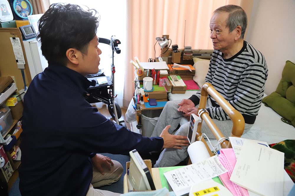 居宅介護支援の様子