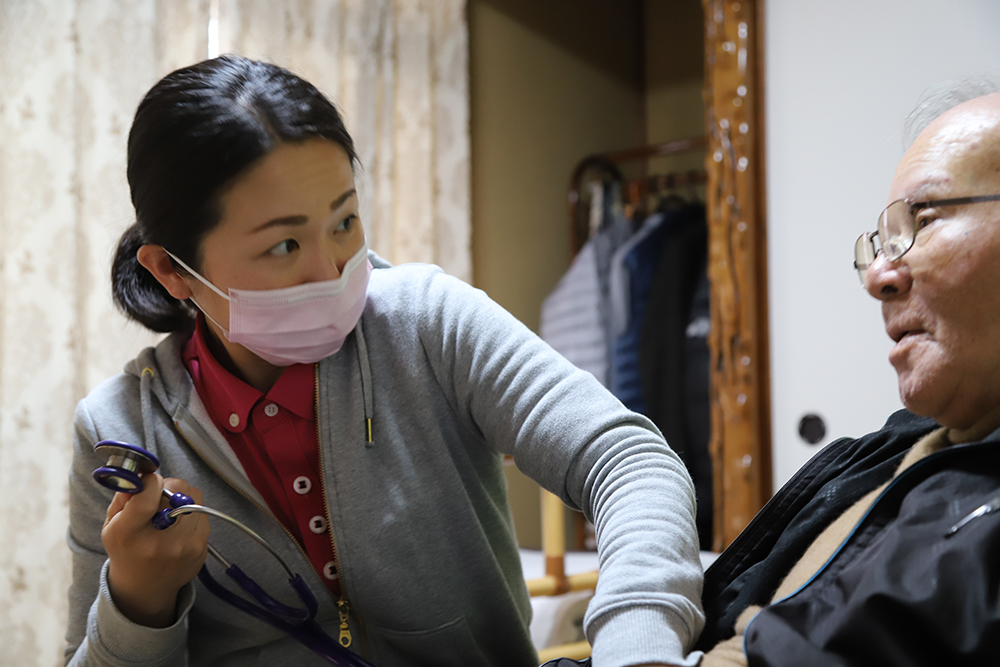 訪問介護の様子